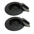 Flex Strainer Kitchen Sink Drain Strainer & Stopper BL, 2PK DPFS1010-2